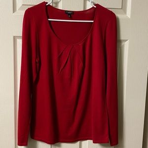 Talbots Red Sweater Sz M